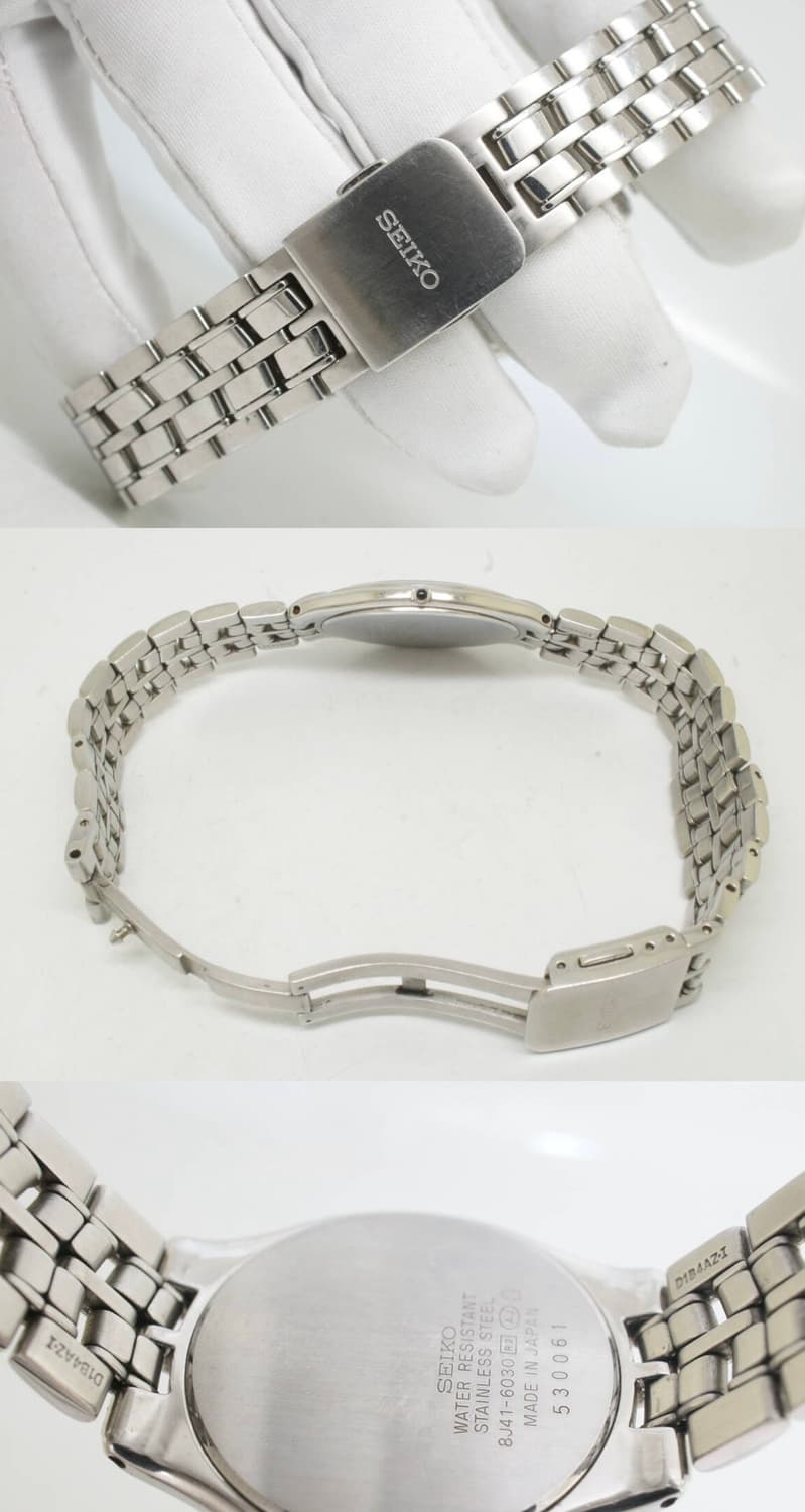 미품) 세이코 돌체 8N41-6030 쿼츠 시계 상품이미지4