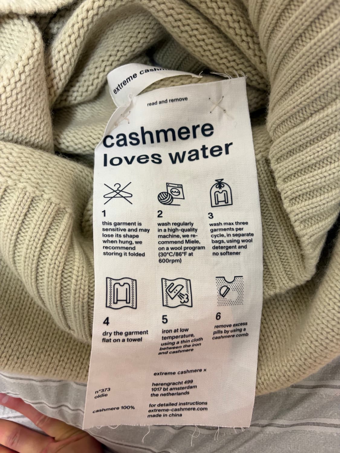 Extreme Cashmere n•373 oldie 상품이미지2