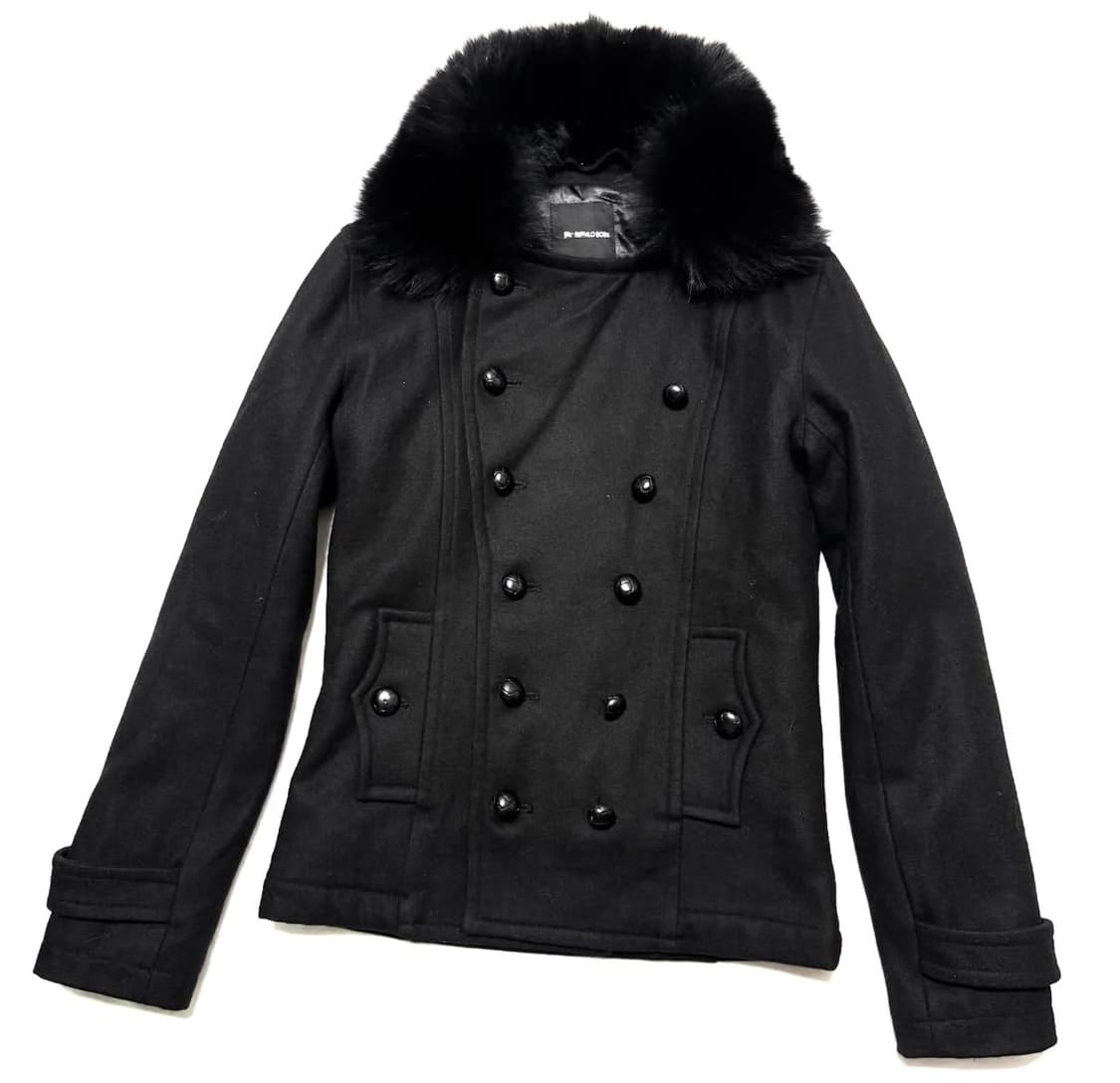 Buffalo Bobs - 퍼 칼라 피 코트 상품이미지1