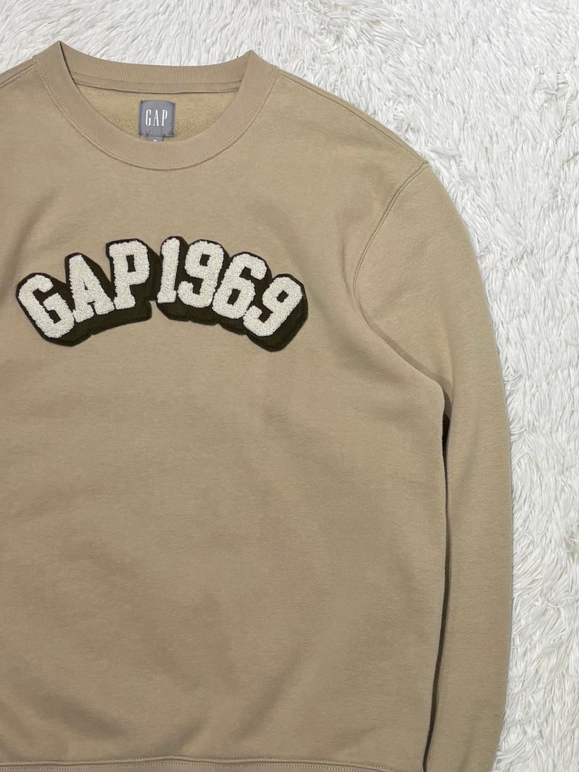 갭 모카 빅로고 맨투맨 상품이미지5