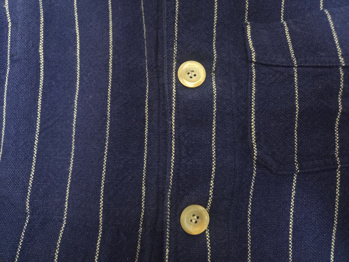 드레익스 핀스트라이프 린넨 초어자켓 40사이즈 상품이미지5