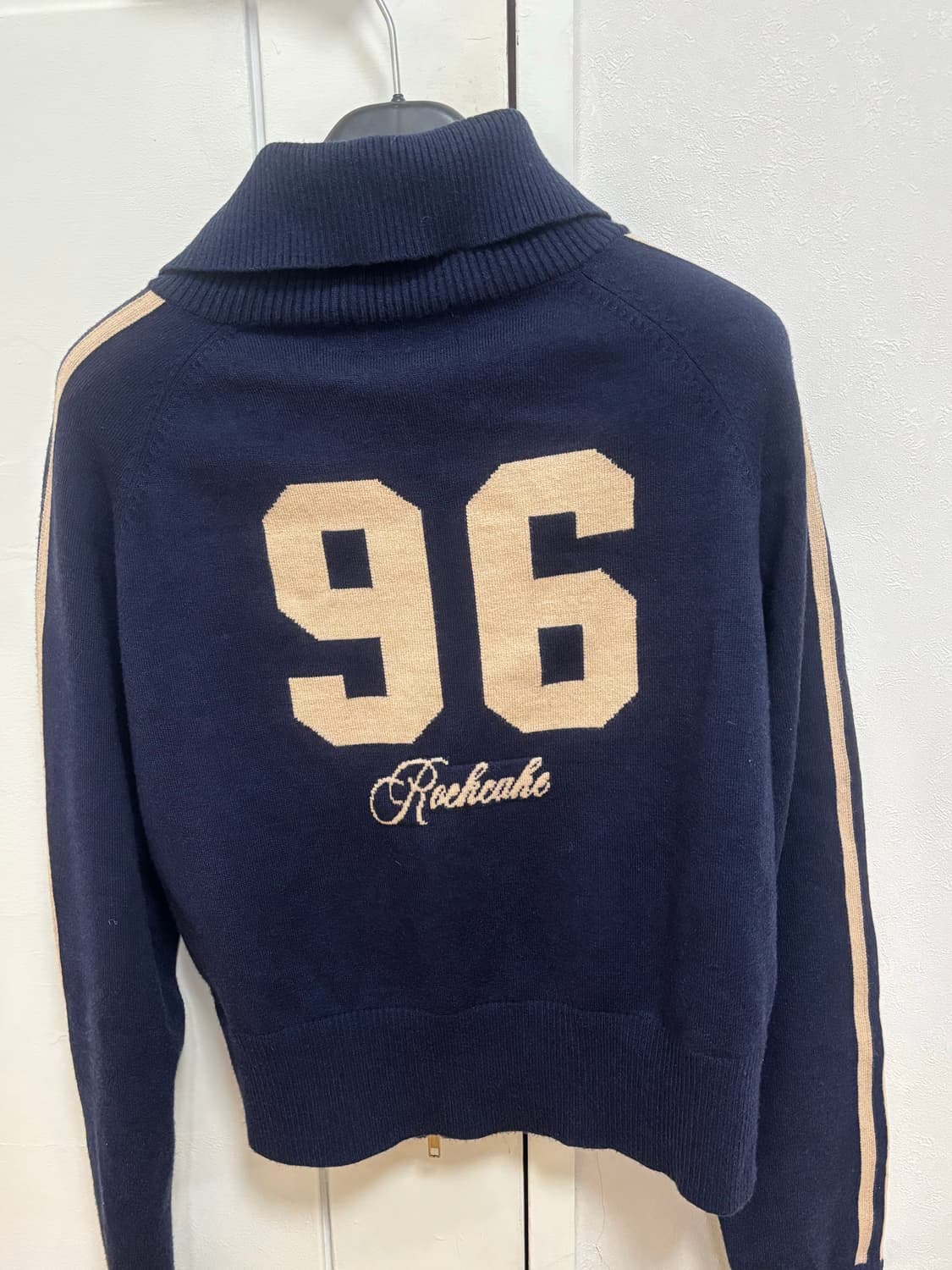 락케이크 스포츠 96 풀집가디건 네이비 상품이미지5