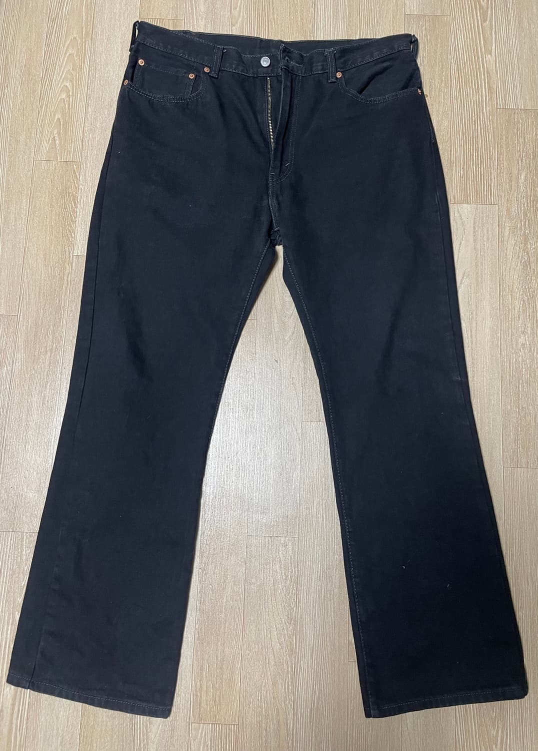 리바이스517 흑청38 블랙진 상품이미지1