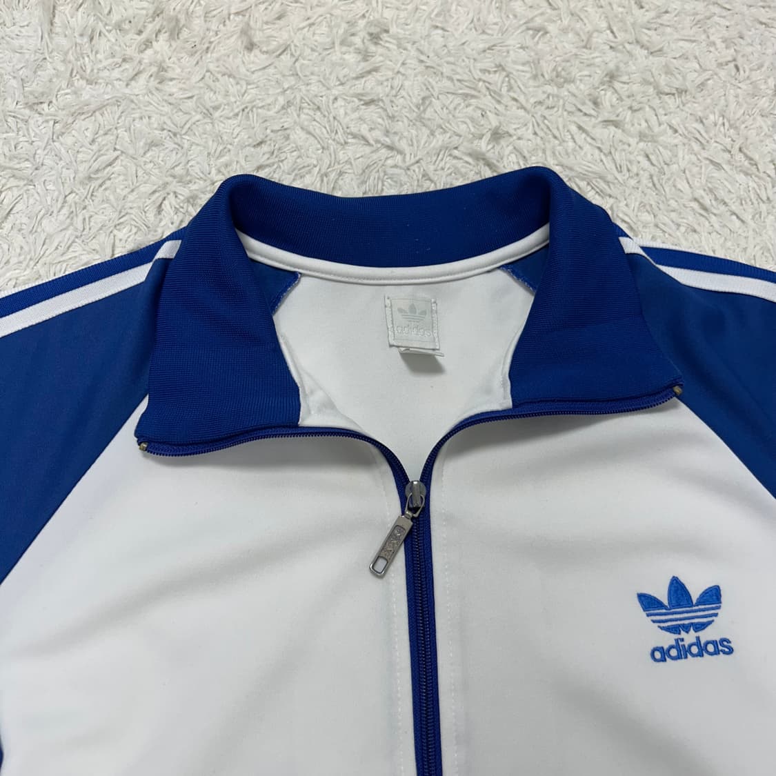 Adidas 00’s blue raglan jersey 상품이미지5