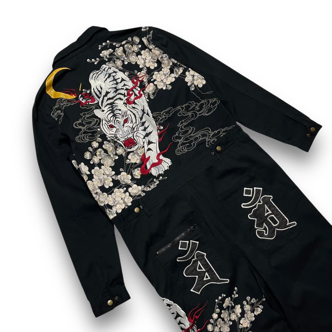 FUGUTAITEN Oriental white tiger jumpsuit 상품이미지7