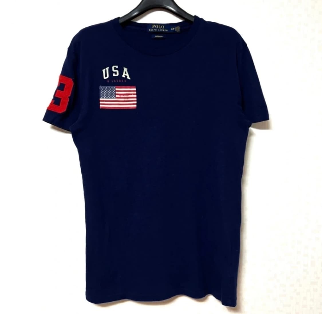 💙폴로 랄프로렌 USA 성조기 네이비 반팔티💙 상품이미지1