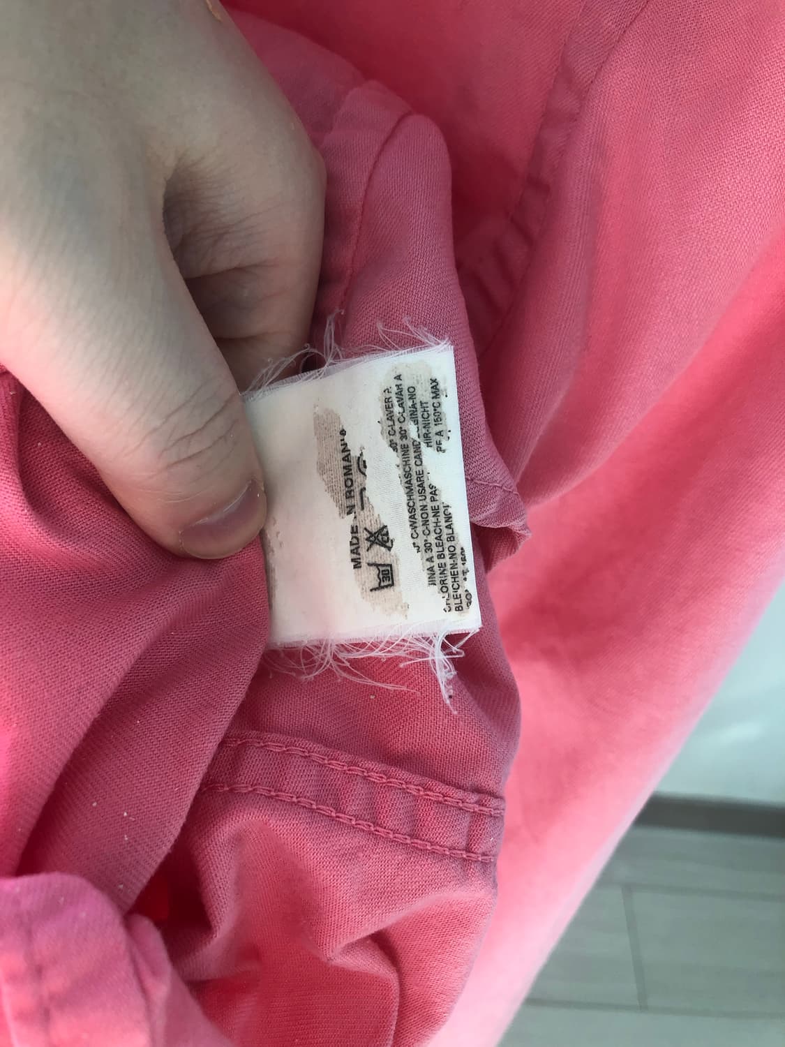 디스퀘어드 핑크셔츠 상품이미지4