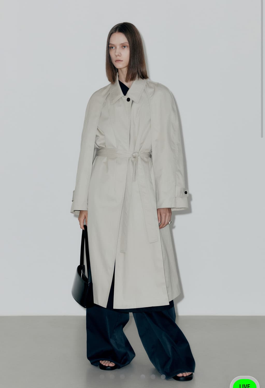 Low Classic Raglan Sleeve Trench Coat  상품이미지6