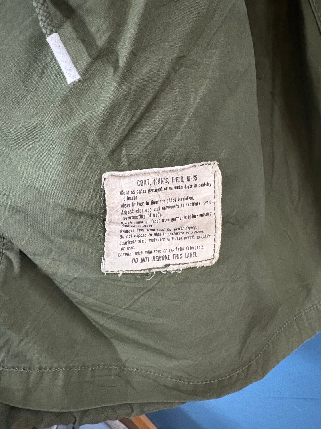 60‘s U.S Army M-65 Field Jacket. (2nd) 상품이미지6