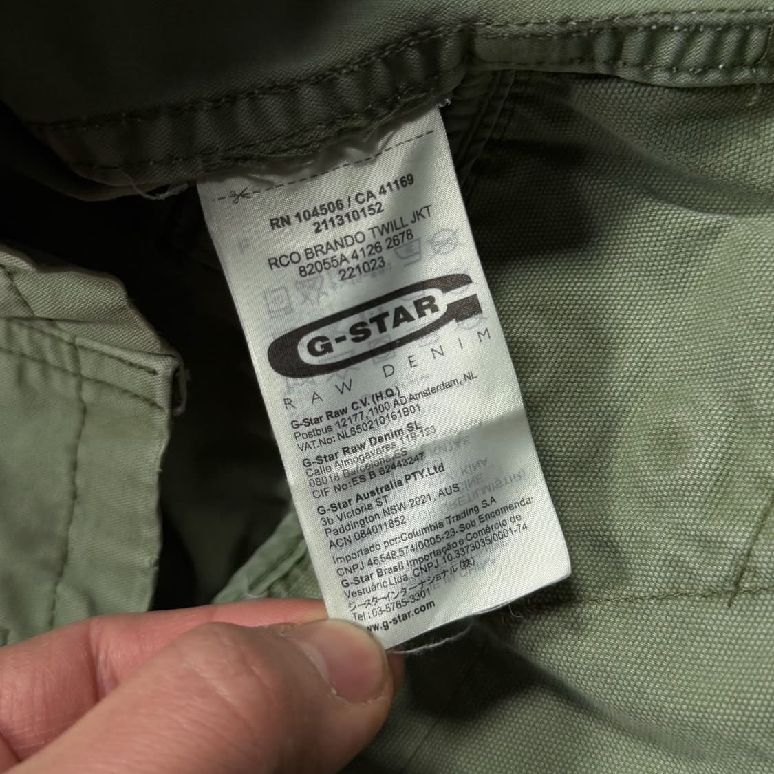 G Star Raw 지 스타 로우 바이커 자켓 상품이미지7