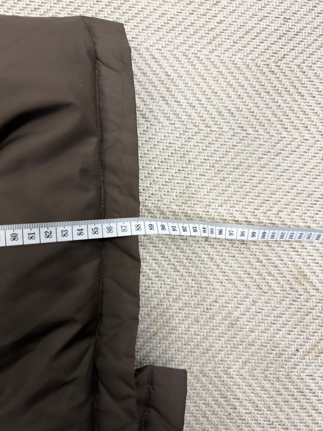 정품) TIME 타임 한섬 브라운 패딩 82 상품이미지10