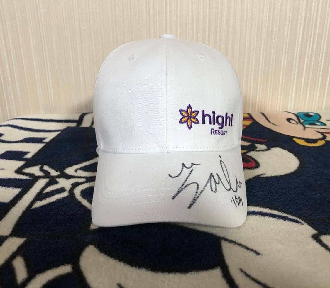 하이원리조트 여자오픈 골프모자/이소미프로 싸인모자 상품이미지4