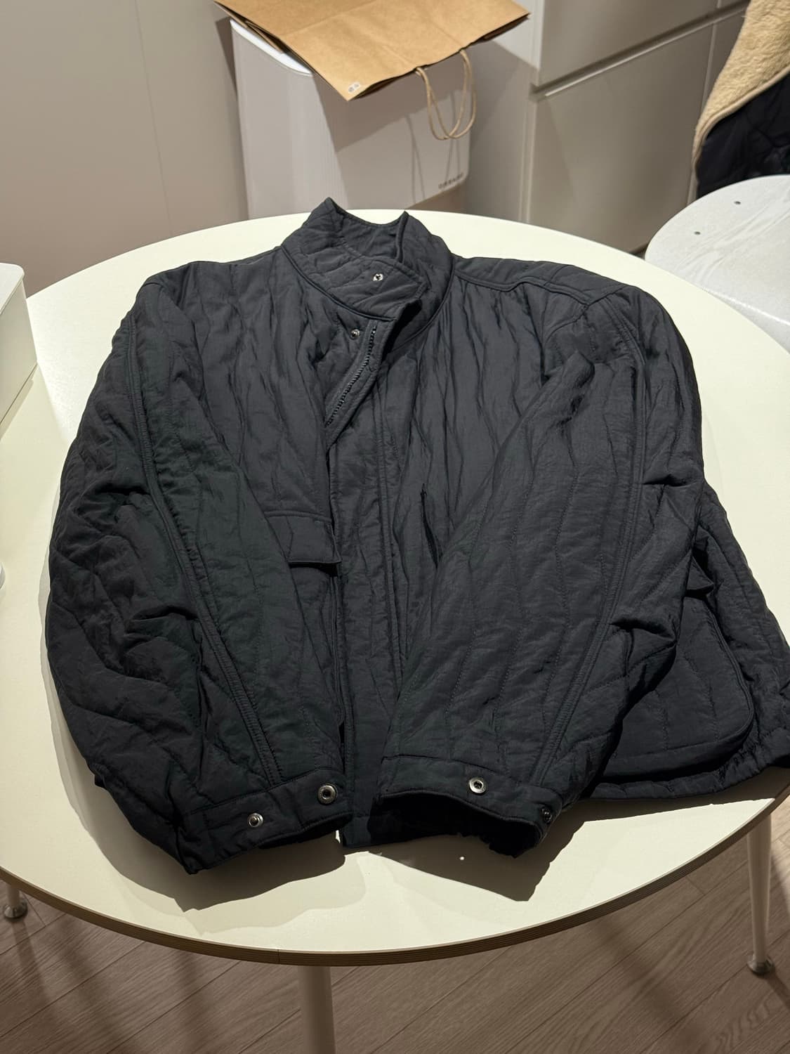 언어펙티드 퀄티드 블루종 상품이미지1