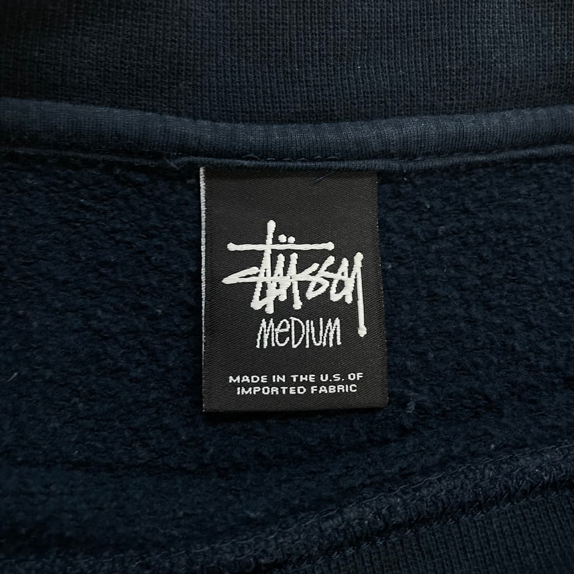 스투시 Stussy 스탁 패치 로고 크루넥 맨투맨 상품이미지3