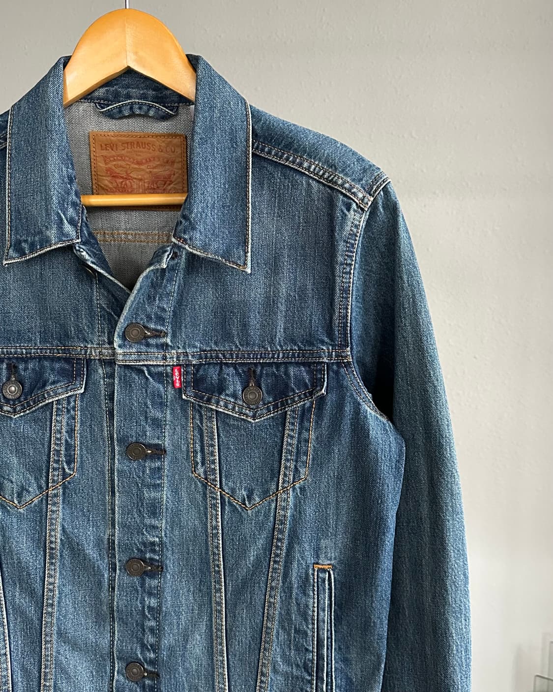 [S]리바이스 Levi's 클래식 데님 트러커 자켓 상품이미지3