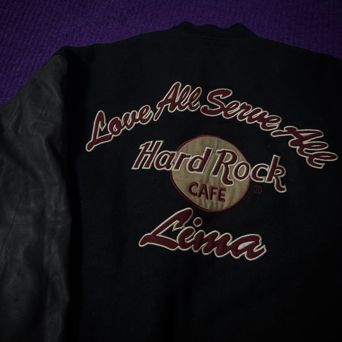 Hard Rock Cafe Lima Varsity Jacket 상품이미지2