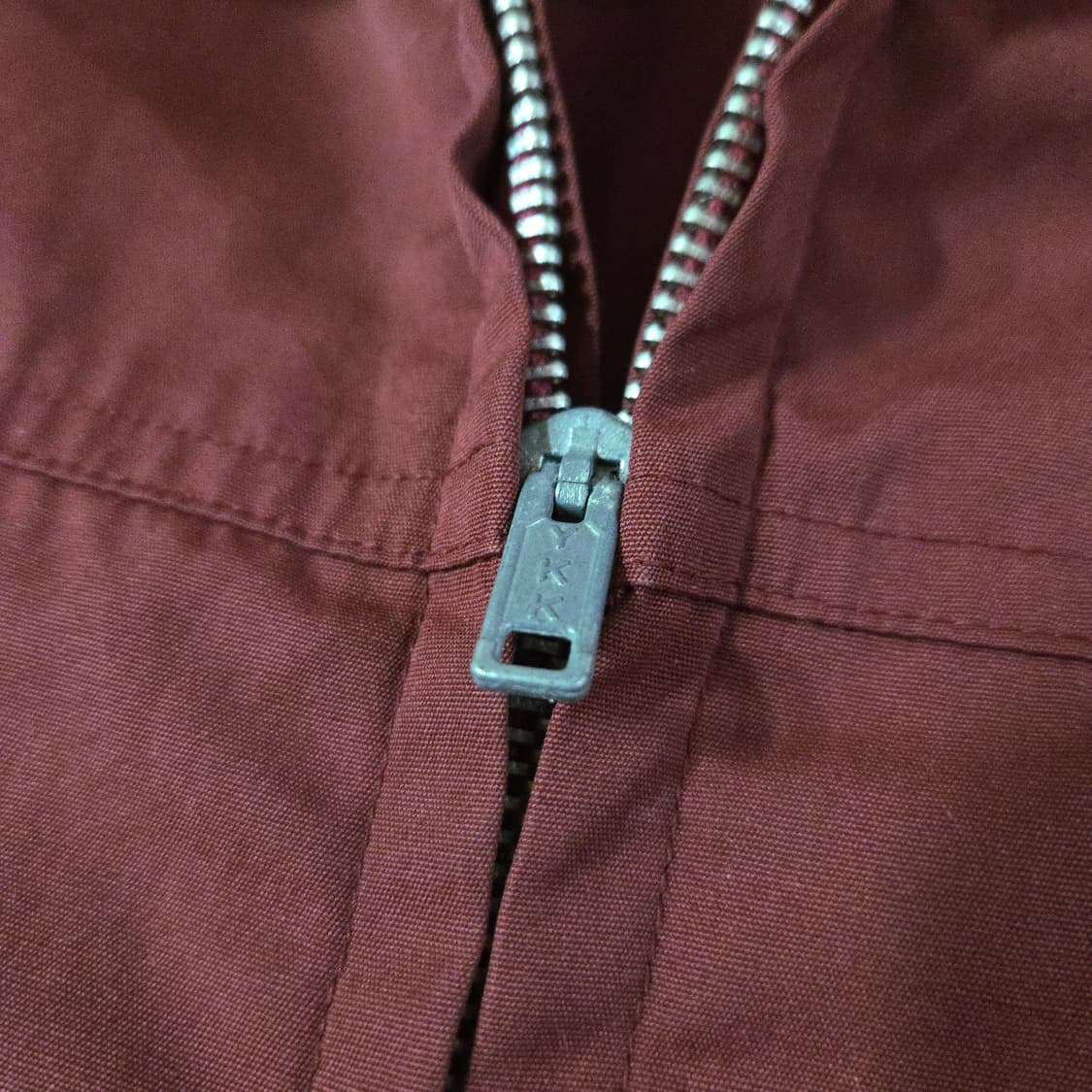 80s 맥그리거 드리즐러 해링턴 자켓 L 버건디 상품이미지4