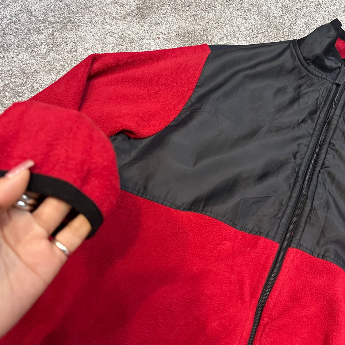 디즈니 미키마우스 플리스 집업L 상품이미지2