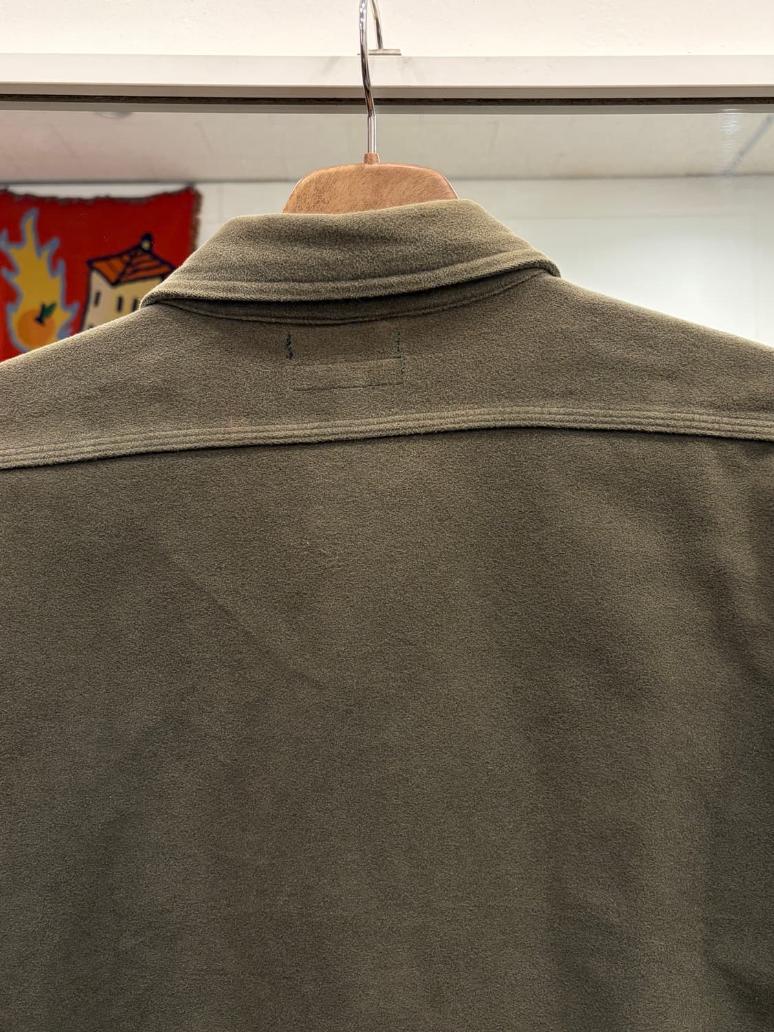 Ships 쉽스 헤비 몰스킨 앵커 워크 셔츠 (made England) 상품이미지6