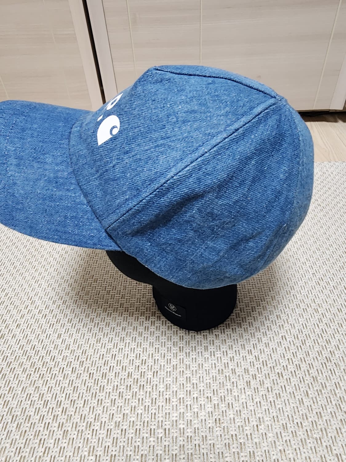 (정품) A.P.C 아페쎄 x 칼하트 데님 인디고 볼캡 모자 상품이미지5