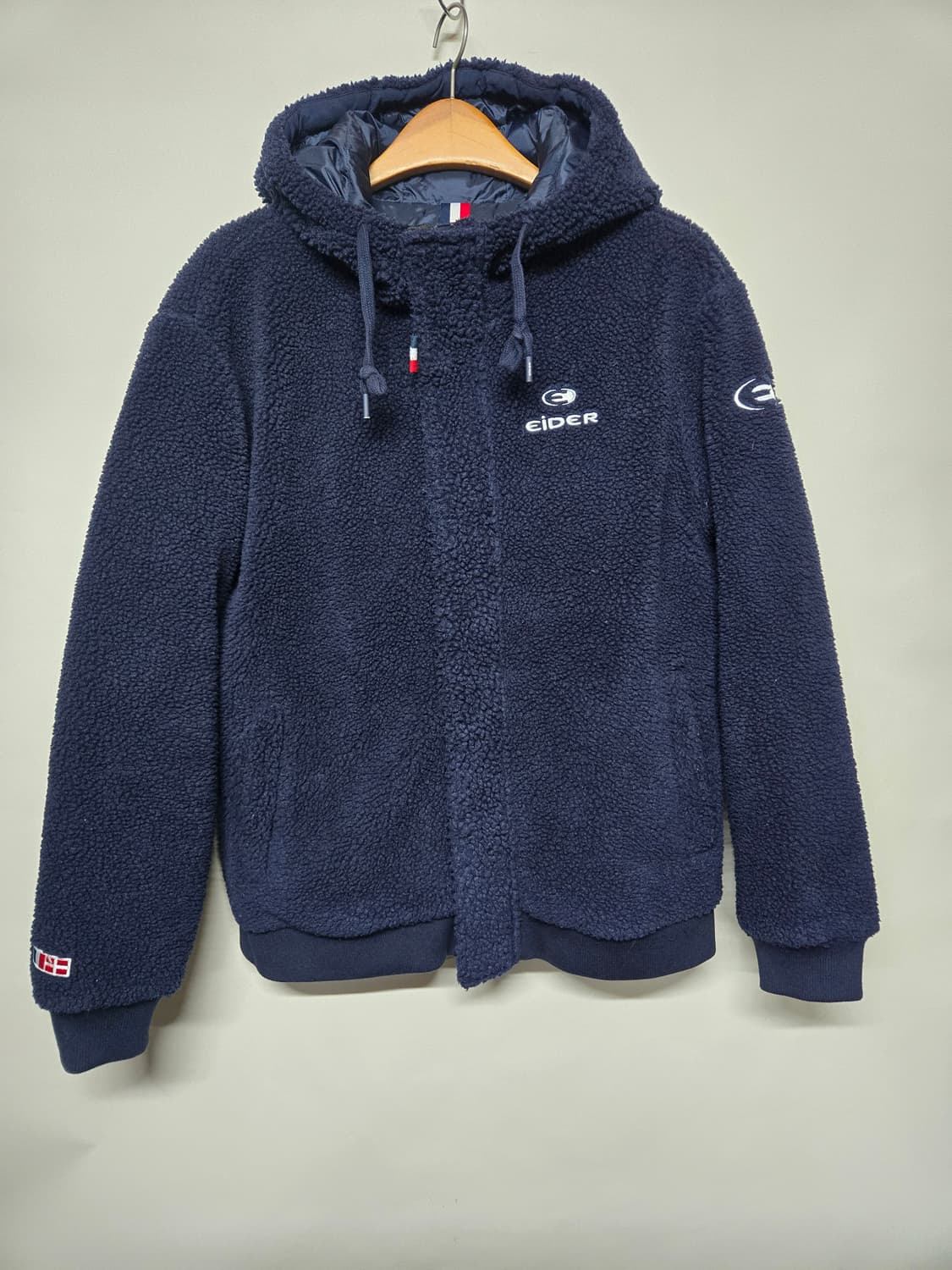 아이더 패딩 플리스  보아 재킷 네이비XL 상품이미지1
