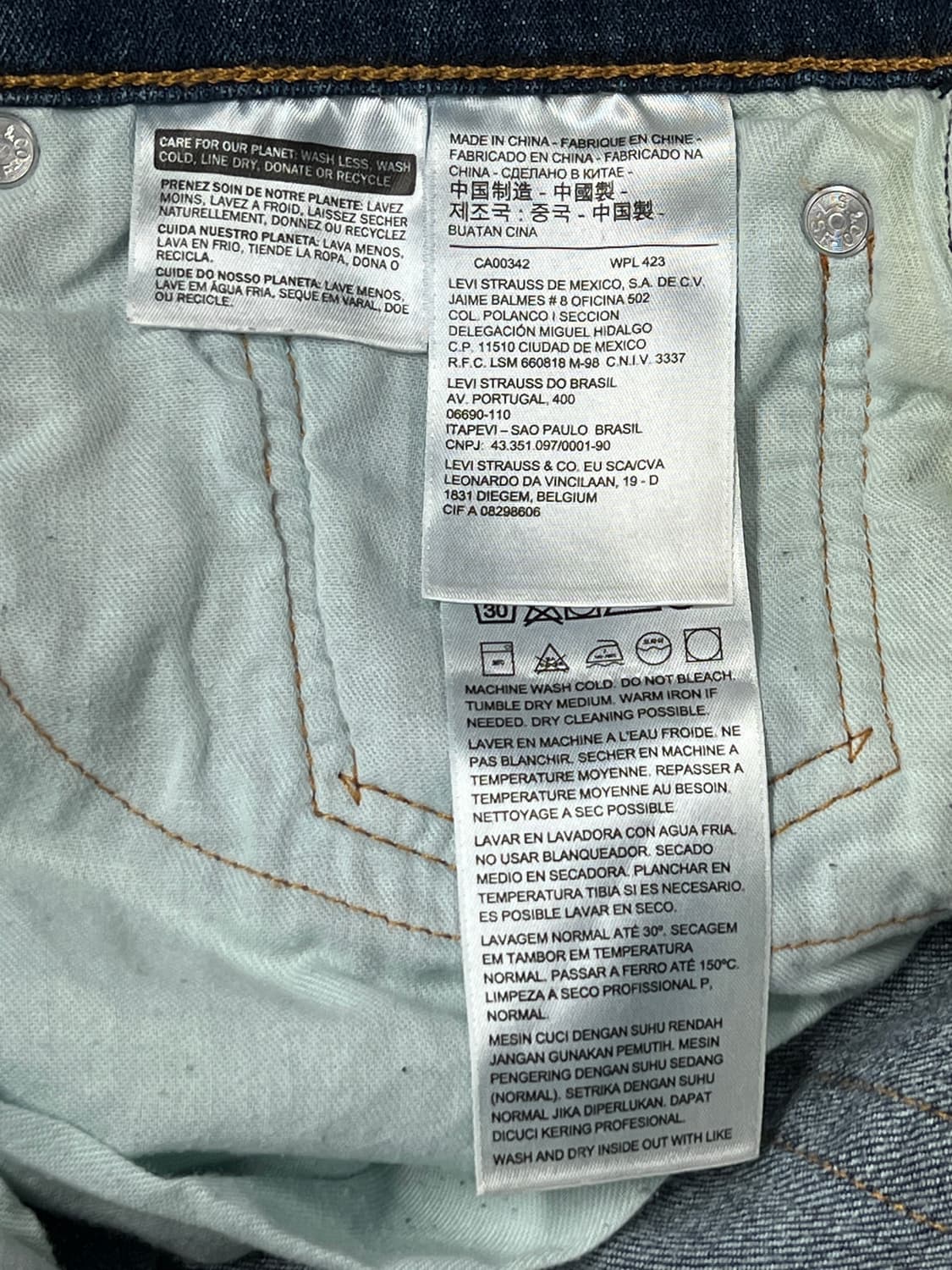 [No.5] Levi's 502 denim pants 32 상품이미지9
