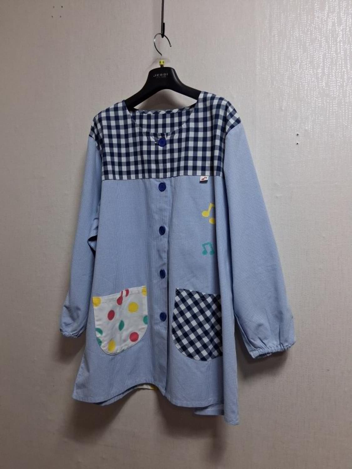 일본빈티지 긴팔소매 케릭터 앞치마 케릭터 에이프런 77까지
 상품이미지2