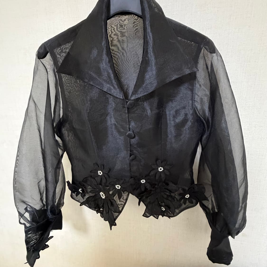 블랙시스루 자켓 (Vintage) 상품이미지1