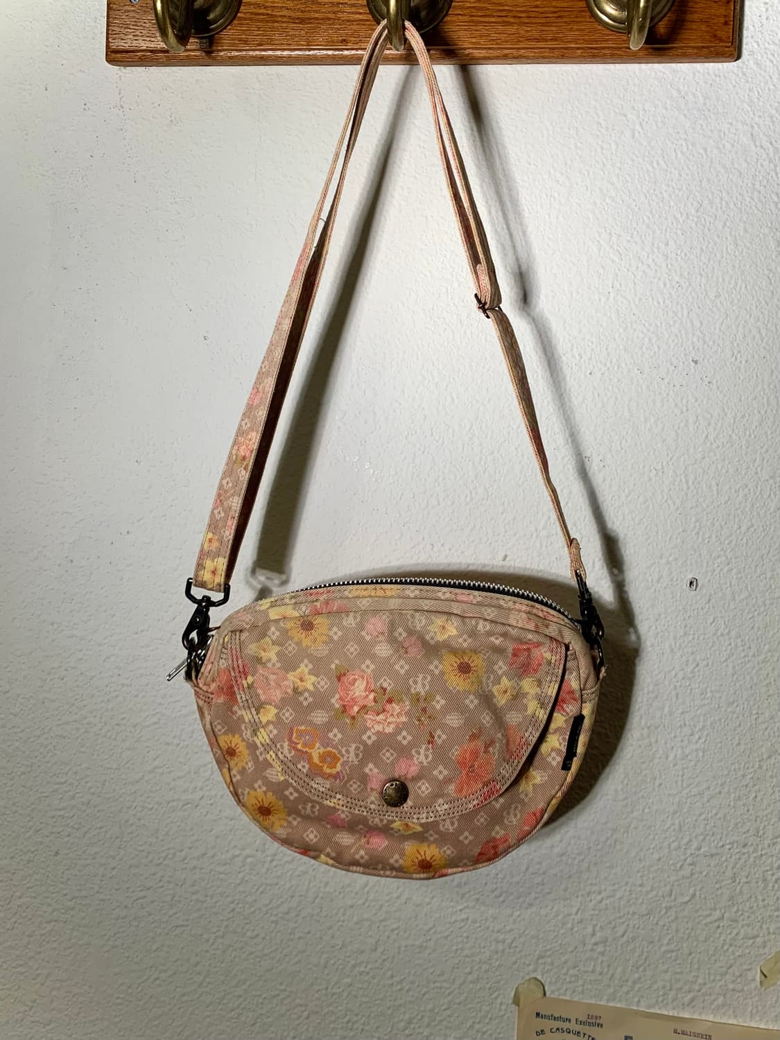 포터 빔즈보이 플라워 패턴 숄더백 상품이미지1