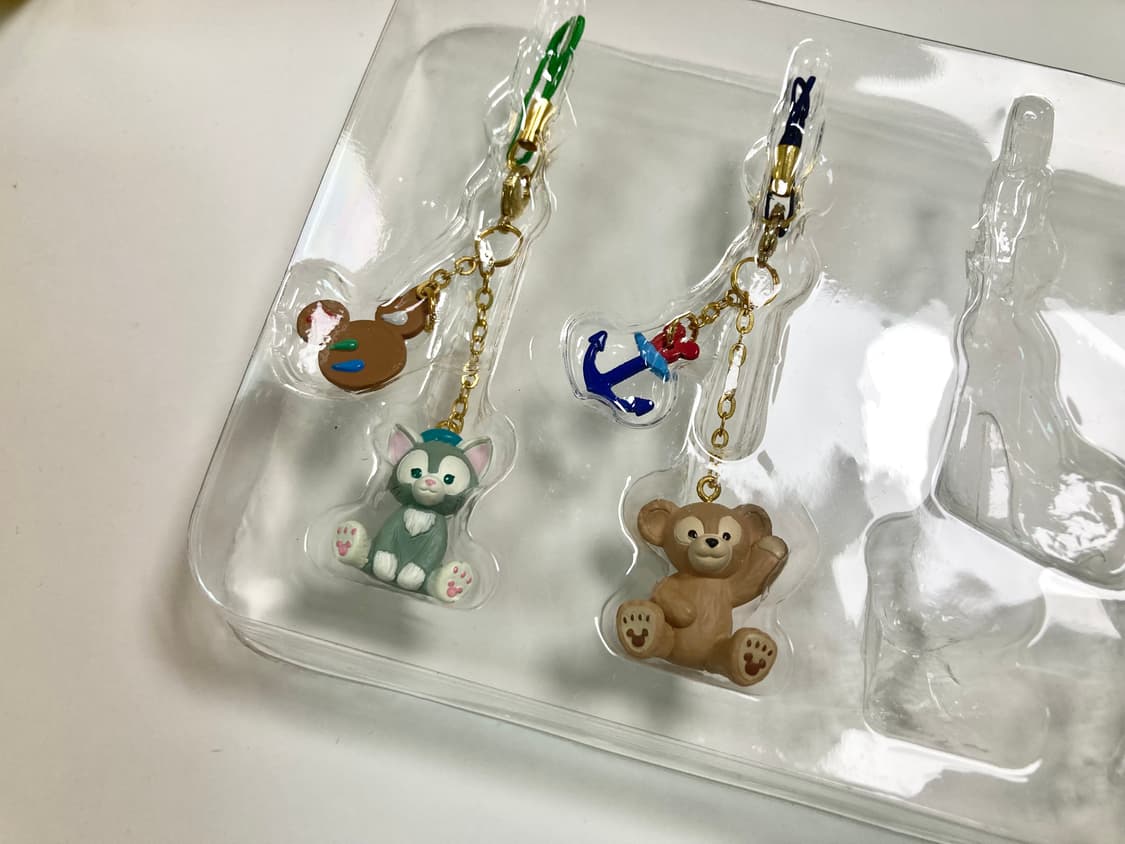 디즈니 일본 디즈니씨 더피 젤라토니 프렌즈 피규어 키링 상품이미지1