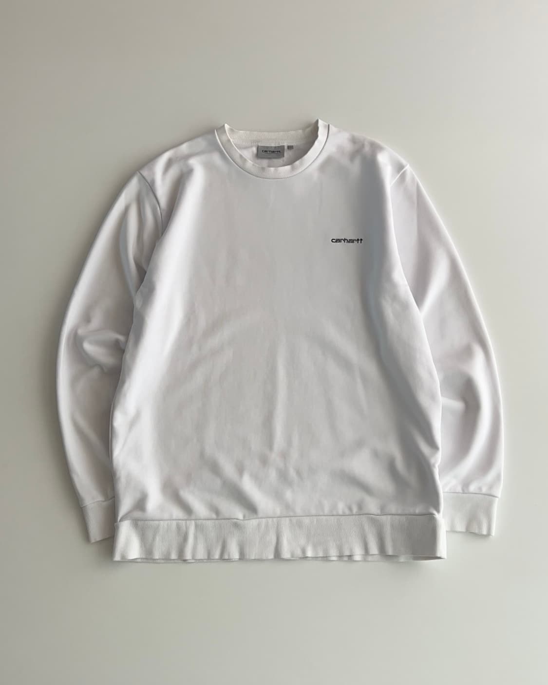 칼하트 화이트 맨투맨 XXL 상품이미지1