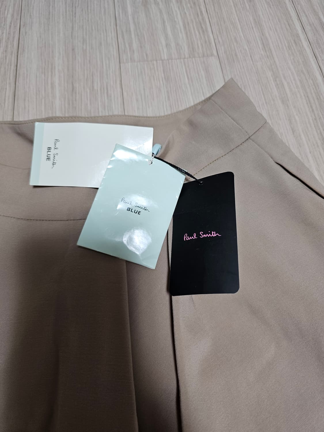 폴스미스 블루라벨 베이지 울 스커트 38사이즈 상품이미지2