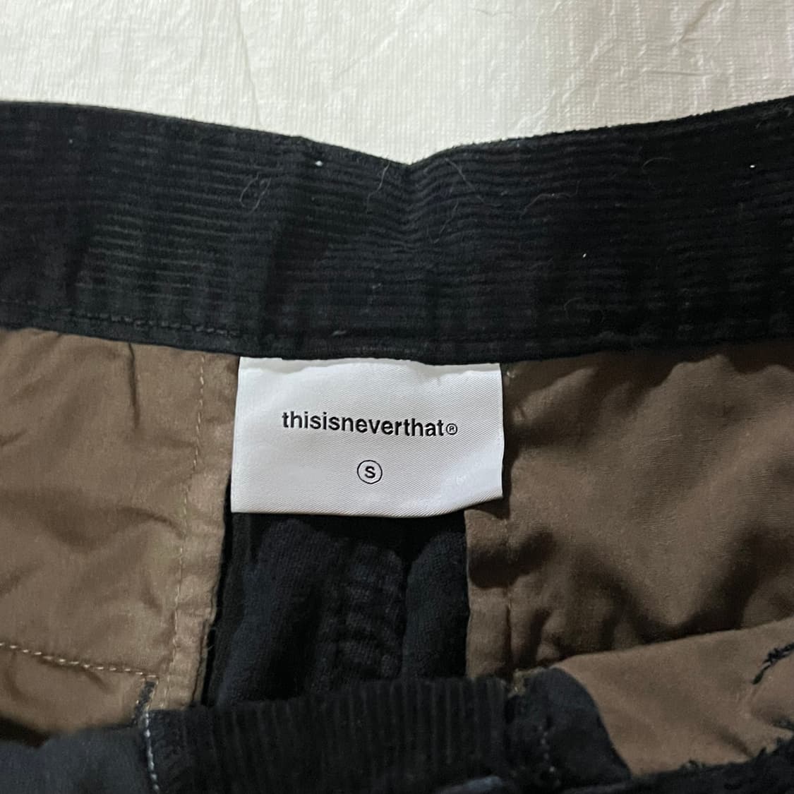 디스이즈네버댓 코듀로이 팬츠 S 상품이미지3