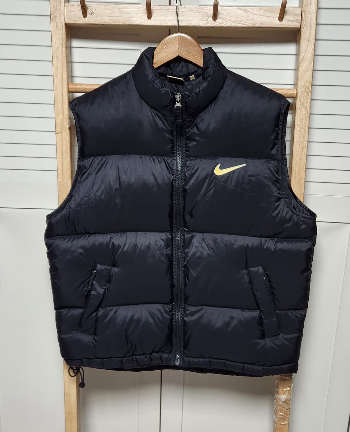 L 나이키 90s 빅로고 올드스쿨 조끼 베스트 패딩 자켓 상품이미지3