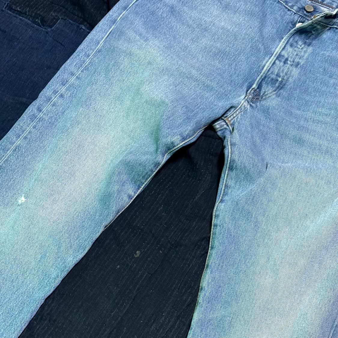 리바이스 프리미엄 501 스트레이트 핏 데님 팬츠 36 상품이미지3