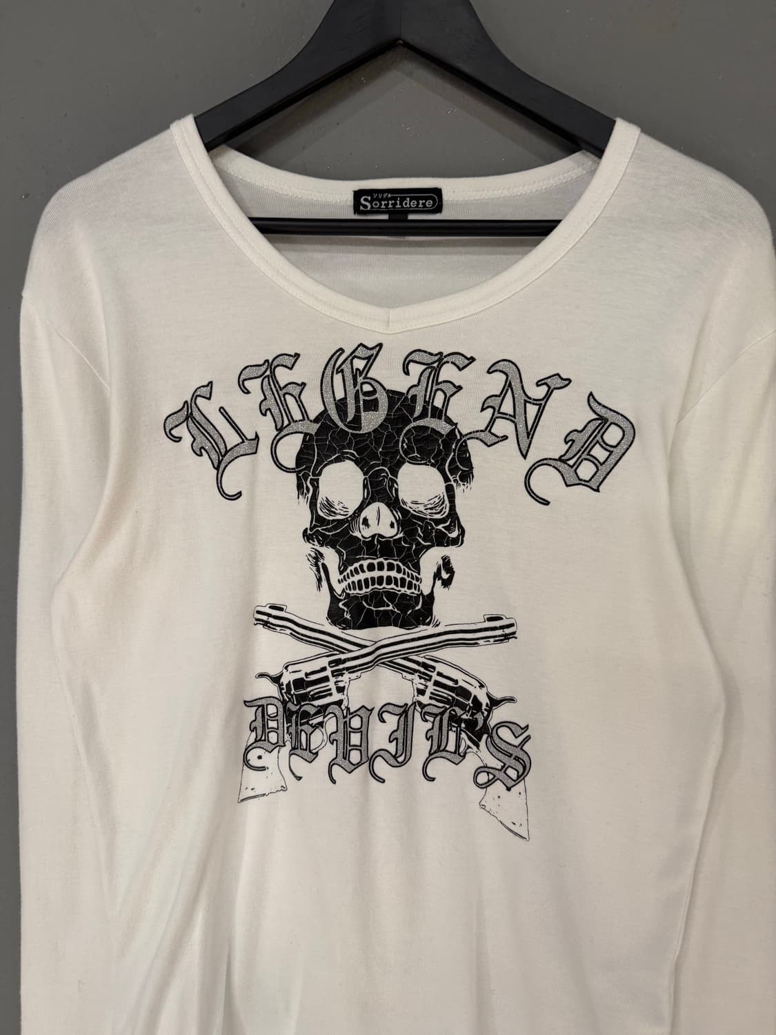 skull & gun printing detail long sleeve 상품이미지7