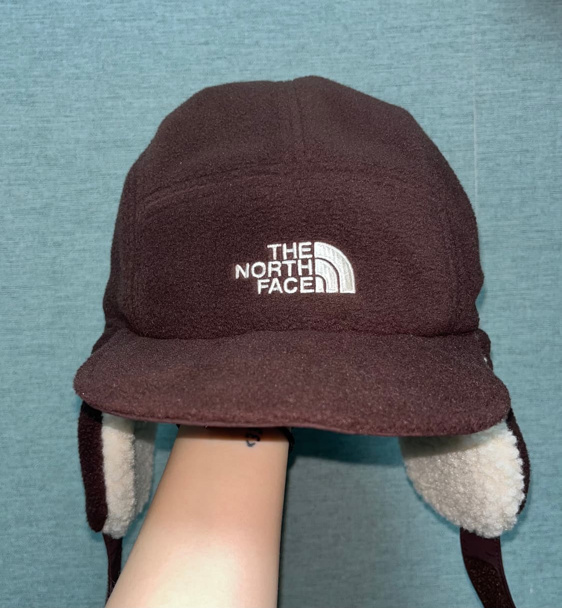노스페이스 플리스 이어머프 캡 EX 코코아브라운 상품이미지2