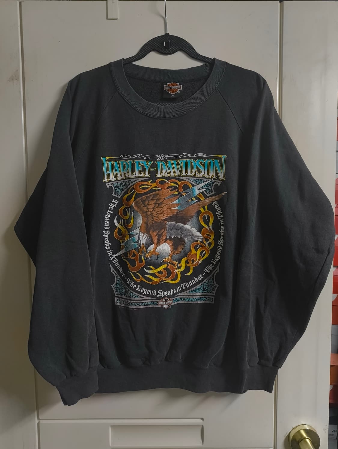 90s 할리데이비슨 스웻셔츠 xl 상품이미지1