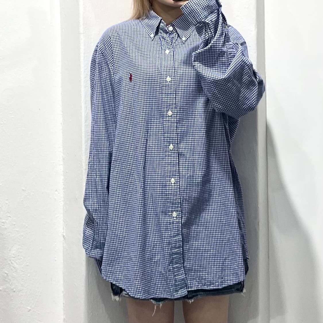 폴로 랄프로렌 체크 셔츠 b01 상품이미지1