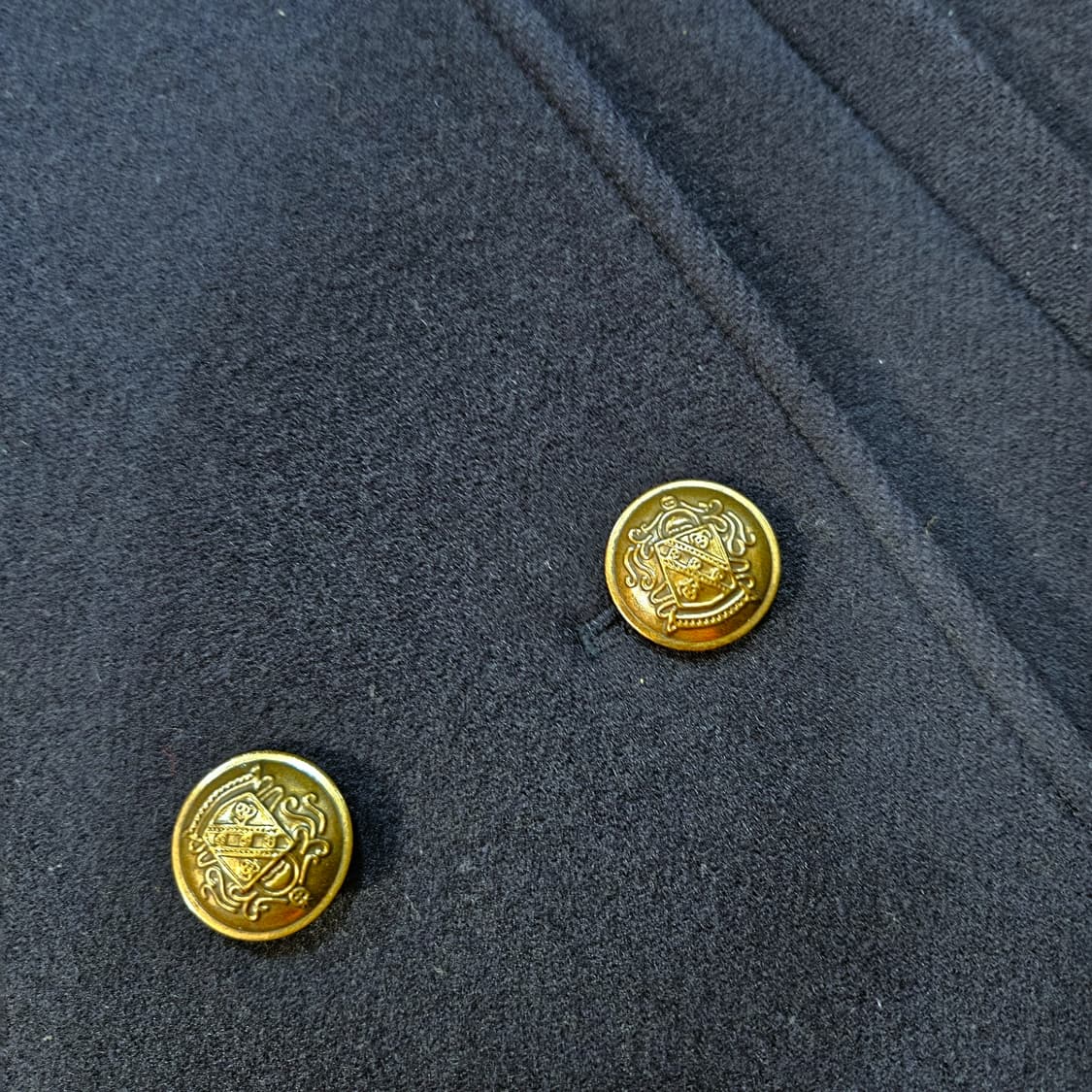 레이토그(Raye Tog) 엔틱 버튼 사이드 징's 더플 울자켓 상품이미지4