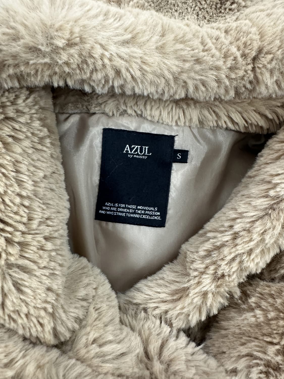 JPN AZUL 후드 퍼 자켓 상품이미지3