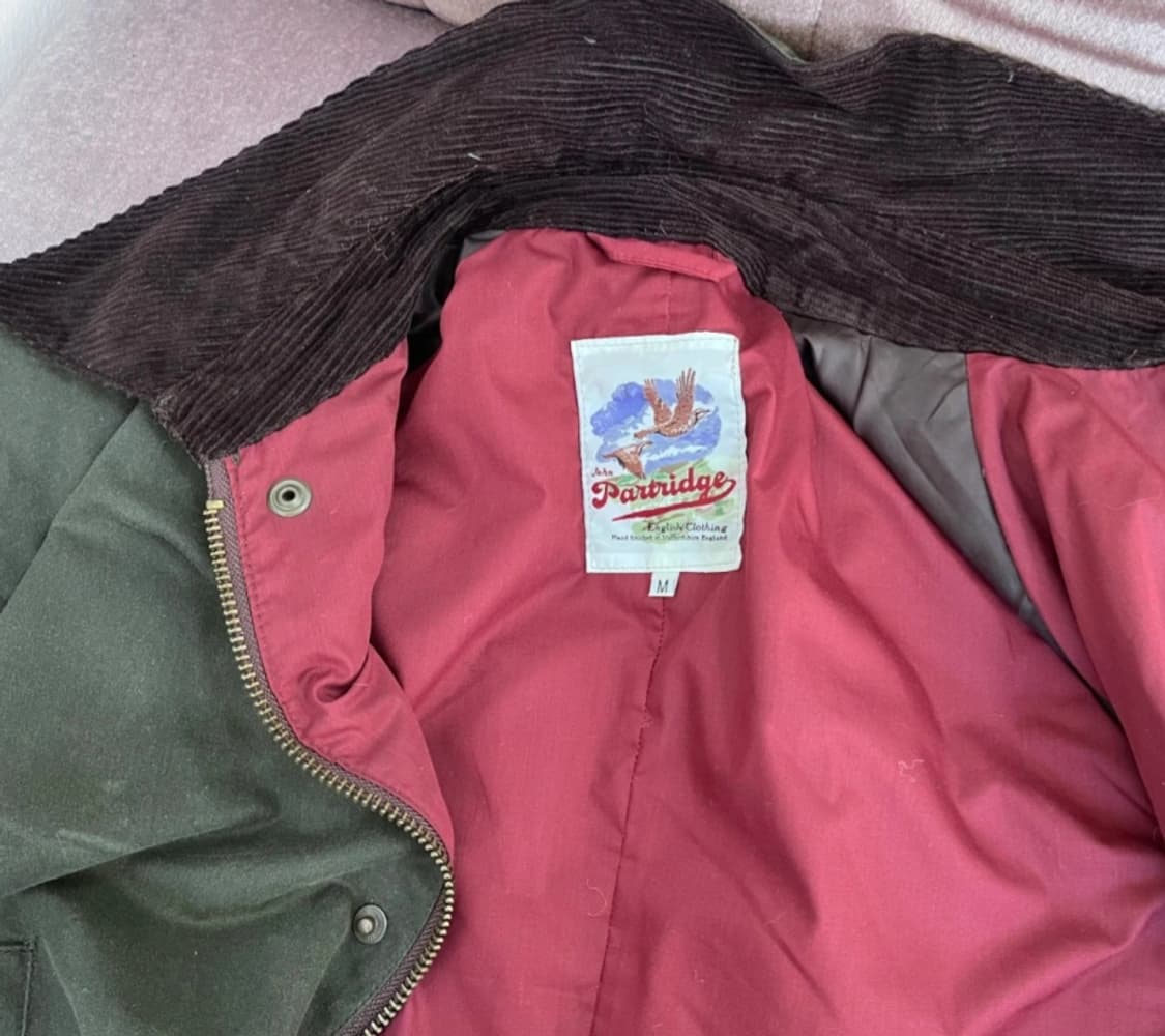 존파트리지 남성 카키 왁스헌팅자켓
 상품이미지3