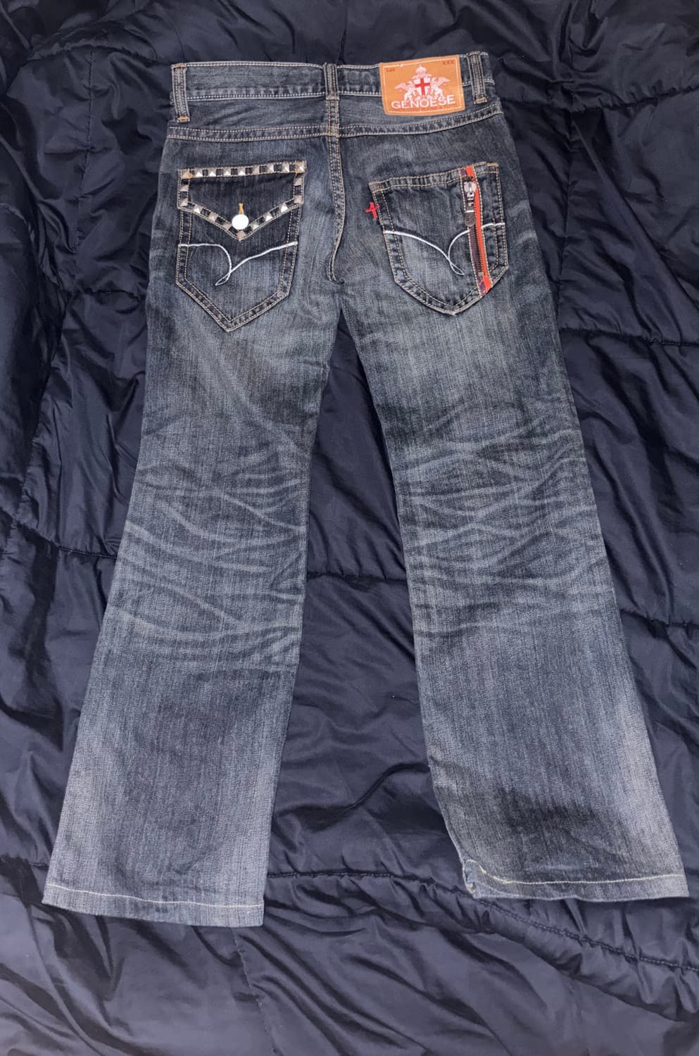 ”Genoese“ 워싱 스터드 데님 상품이미지3