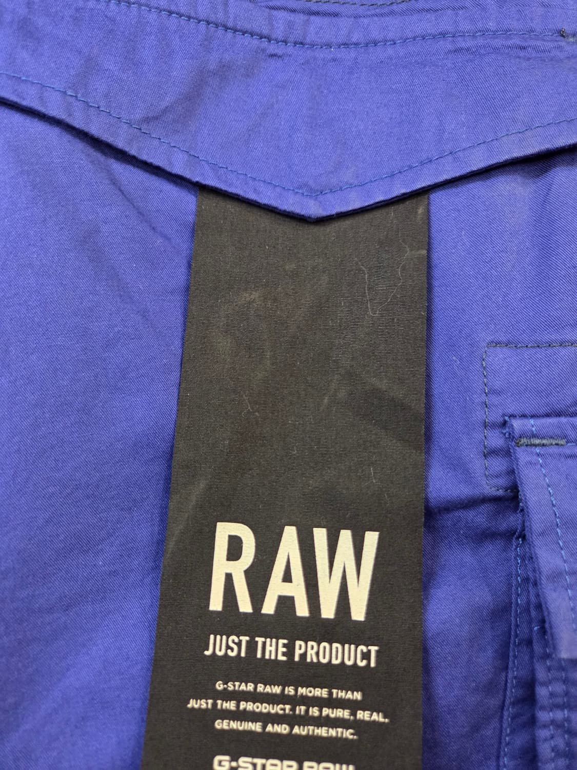G-STAR RAW 블루 카고 반바지 (W31) 상품이미지8
