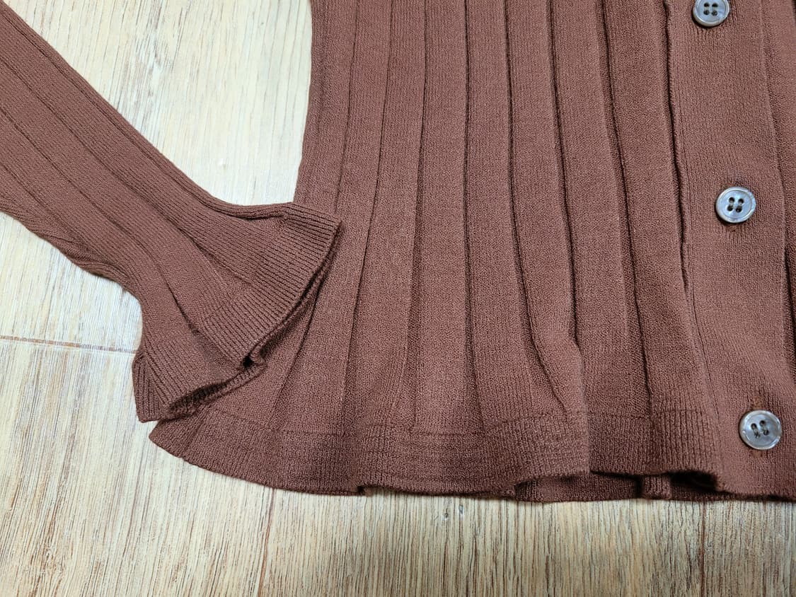 메종마레(MAISONMARAIS ) 카라 골지가디건 55-66  상품이미지8