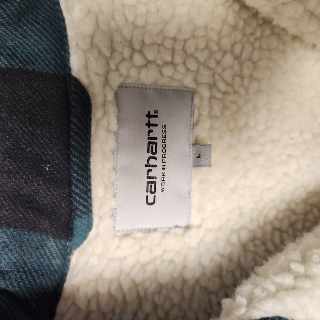 칼하트 체크 자켓 상품이미지4