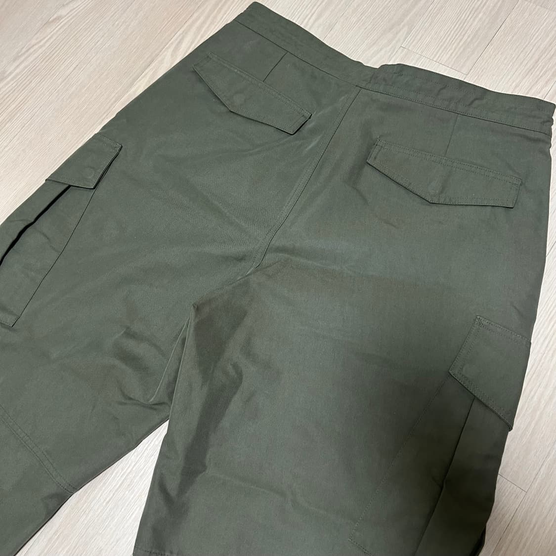 일꼬르소 파라슈트 팬츠 카키브라운 상품이미지4