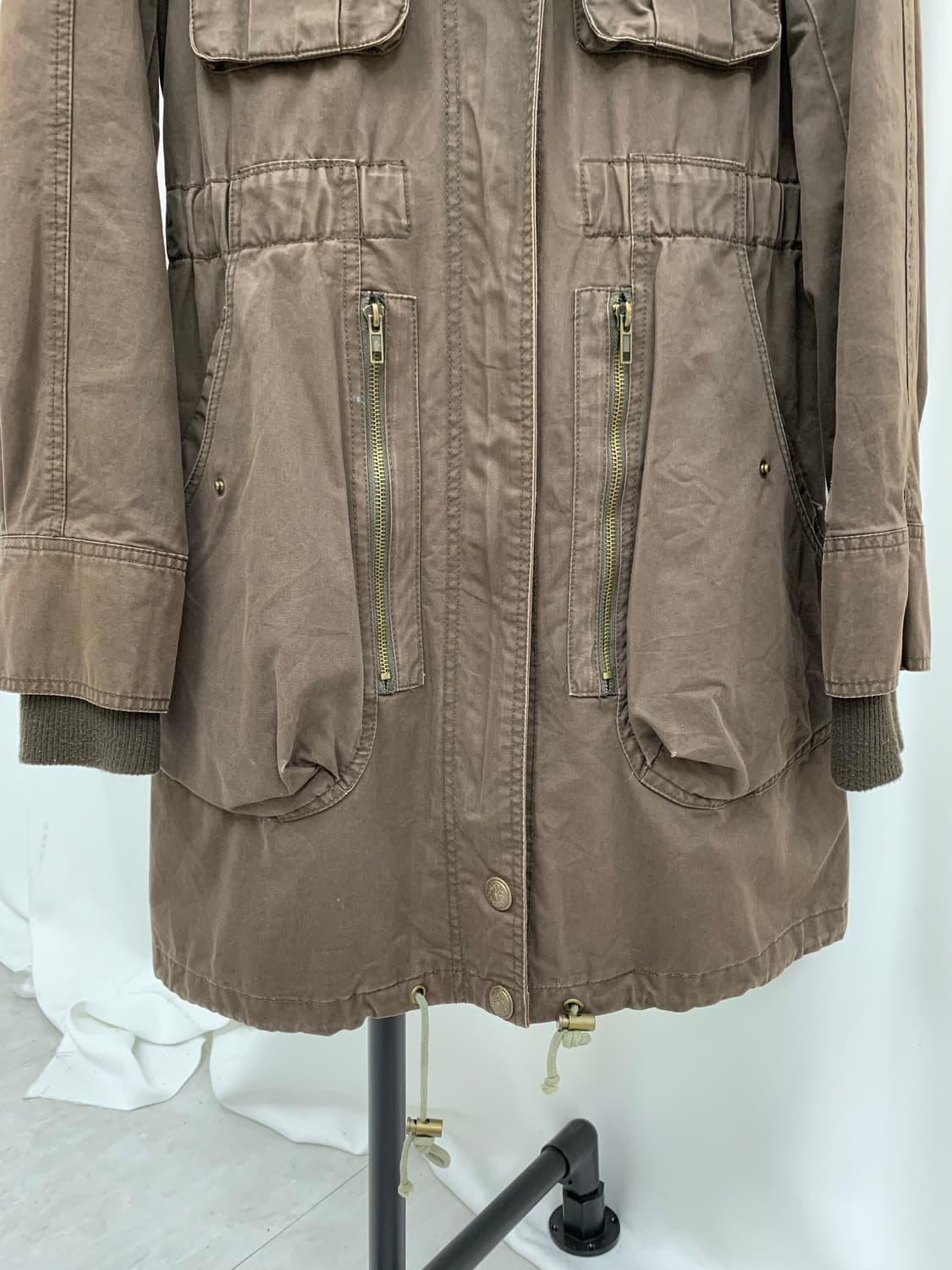 세실맥비 딥브라운 y2k 야상자켓 상품이미지5