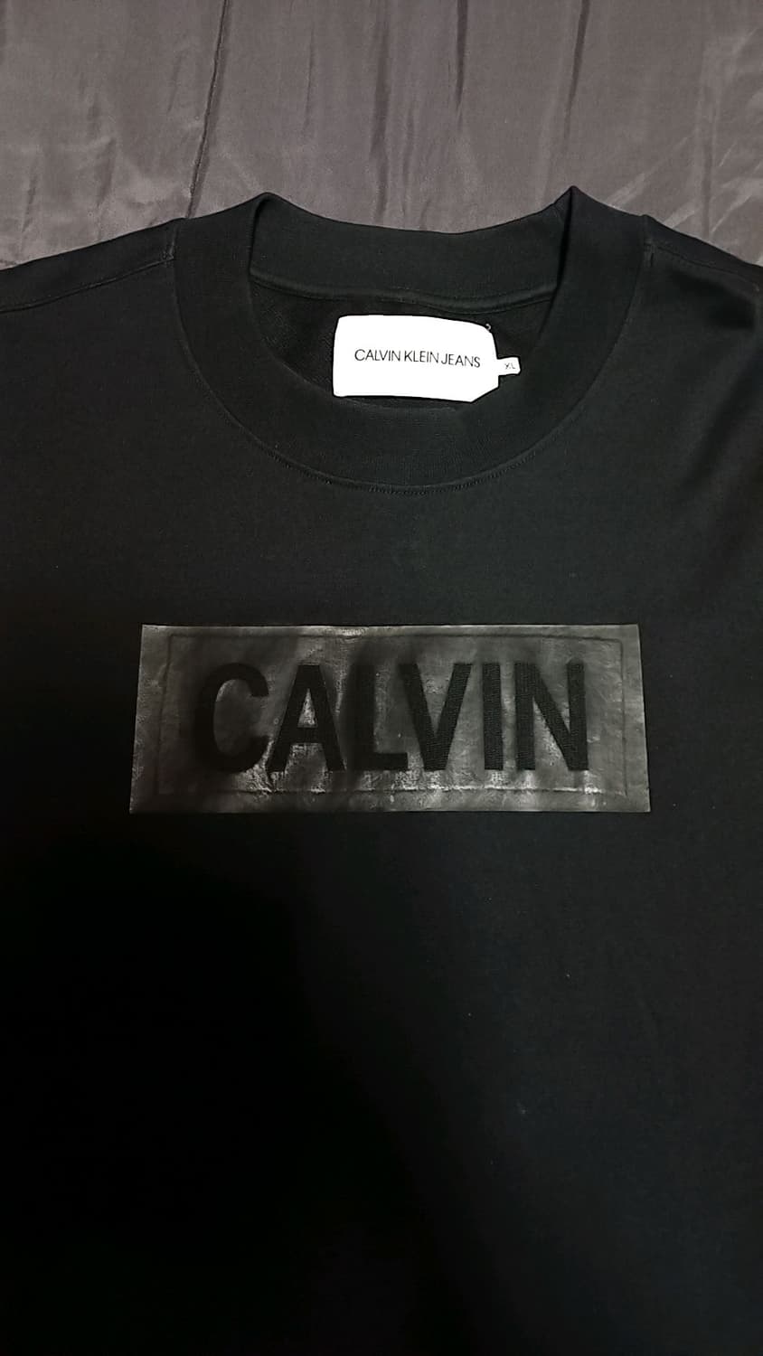 캘빈클라인 맨투맨 XL 가슴58 기장70 상품이미지2