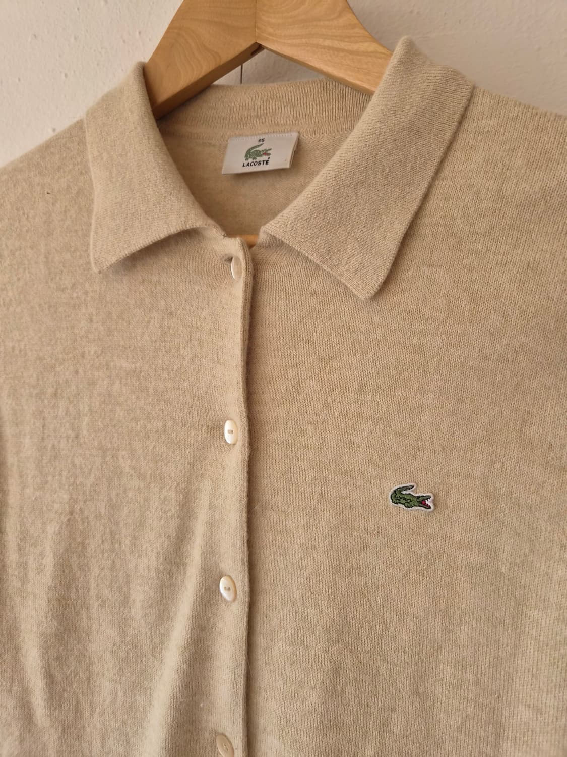 라코스테 여성 울100카라니트 M사이즈 상품이미지4